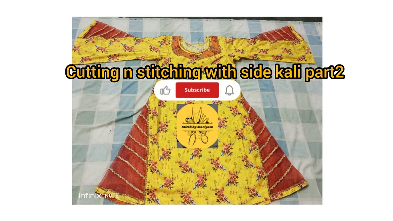 Description:In this video, you will learn how to cut and stitch a beautiful frock 