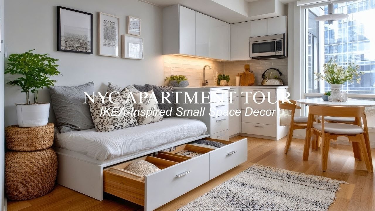 Tiny Apartment Tour: Affordable Decor Ideas + Smart Storage Hacks to Maximize Every Inch