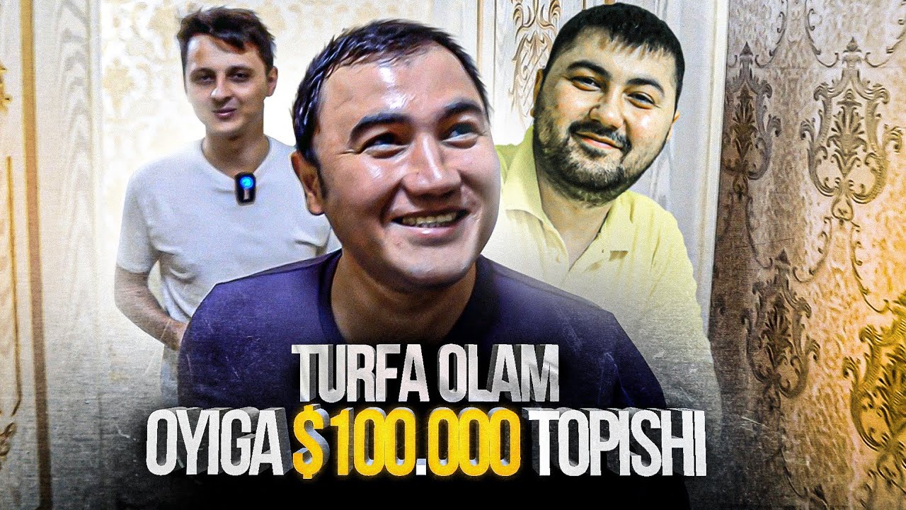 Turfa Olam Xonadoni! Oyiga 100.000$ Topgani Haqida!