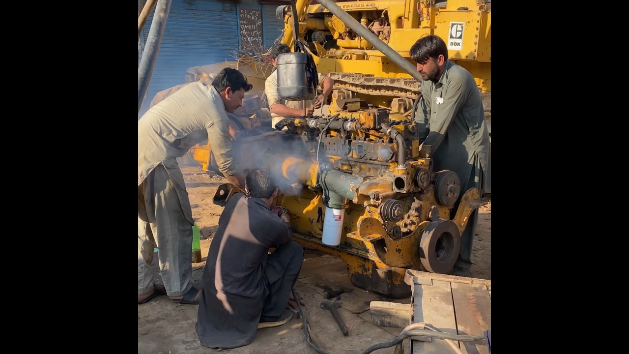 Bulldozer Engine Maintenance 