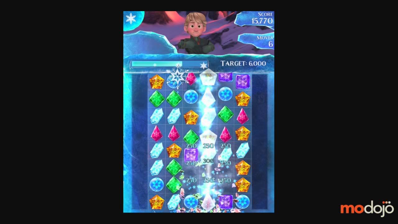 Frozen Free Fall - Level 2 (iPhone/iPad)
