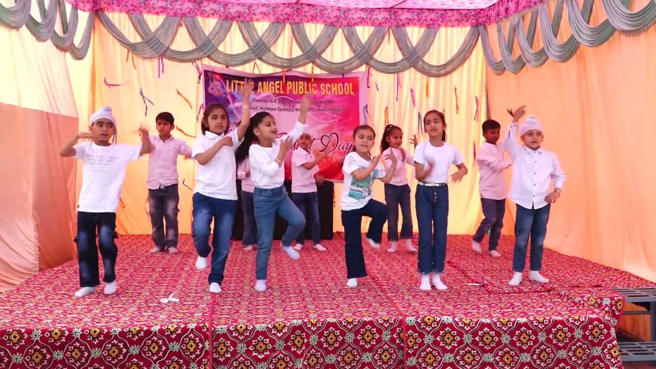 Dance Rhythms on Wheels: Little Angels' Journey with 'Main Nikla Gaddi Le Ke