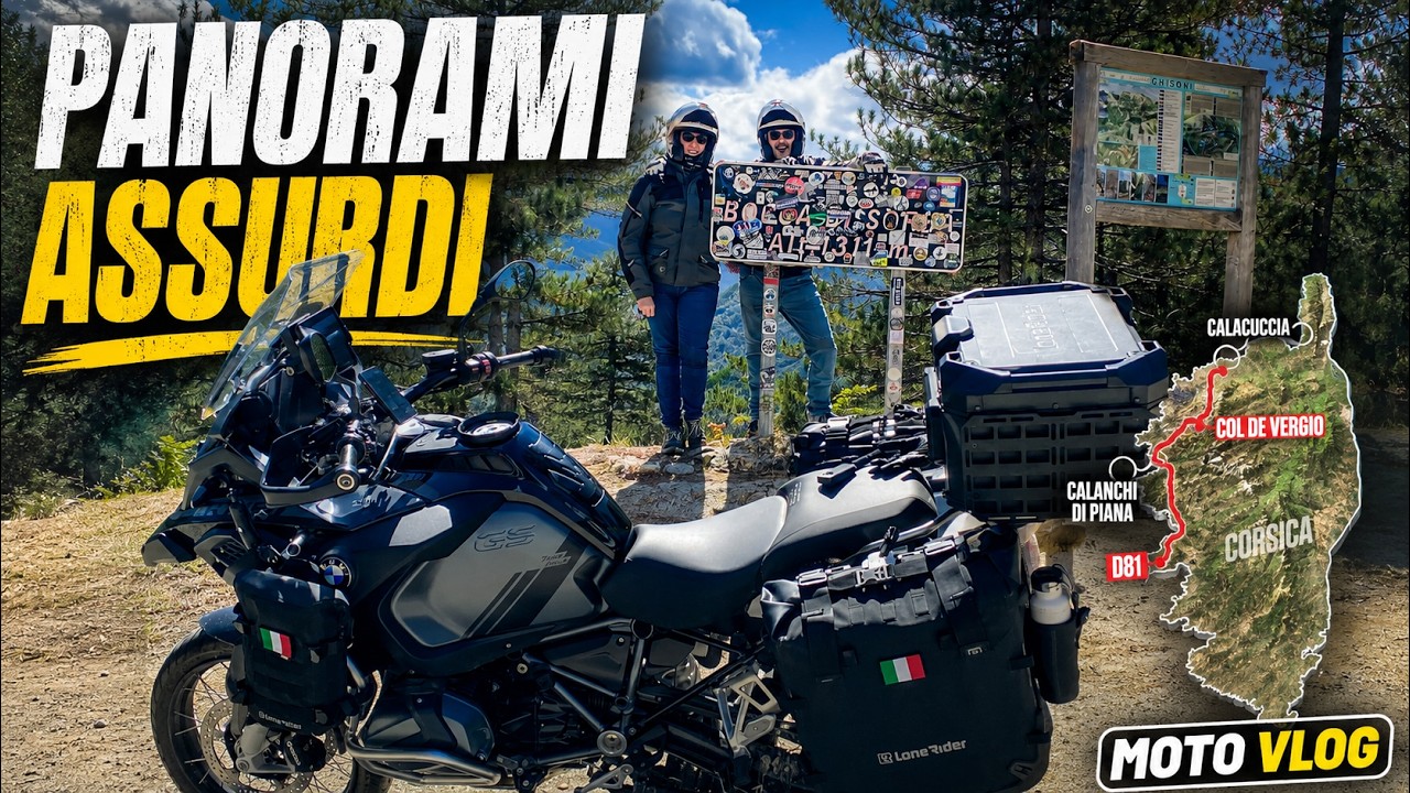 Corsica in moto | D81 - Calanchi di Piana  -  Col de Vergio