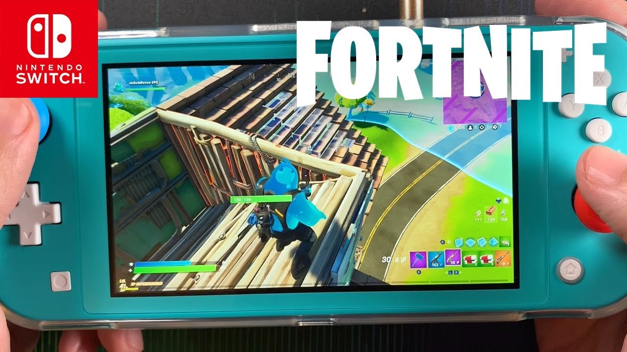 Fortnite на Nintendo Switch Lite - Взял ТОП