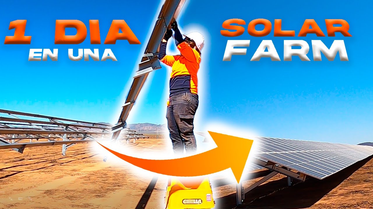 Así es trabajar en una Solar Farm en Australia 💪 ¿Vale la pena?
