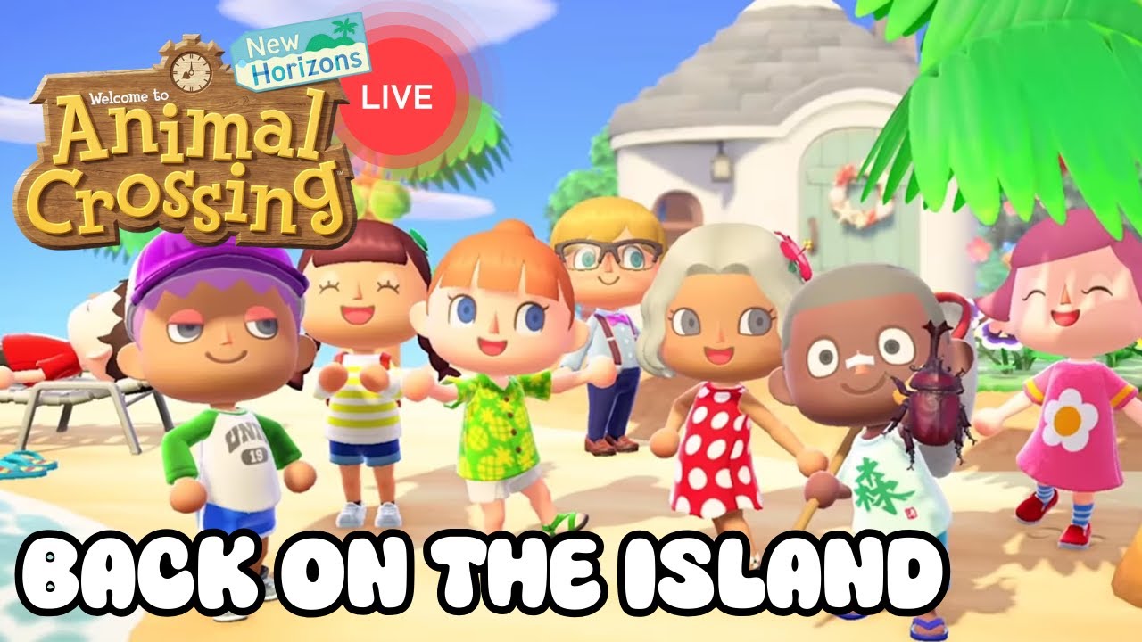 Back on the island!
