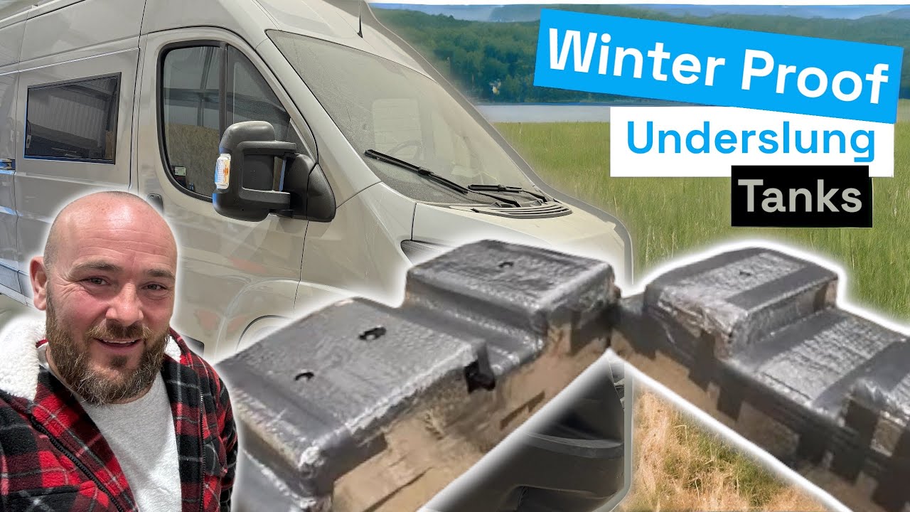 КАК СДЕЛАТЬ | Установка баков для воды CAK с нижним креплением | CAMPERVAN EDITION