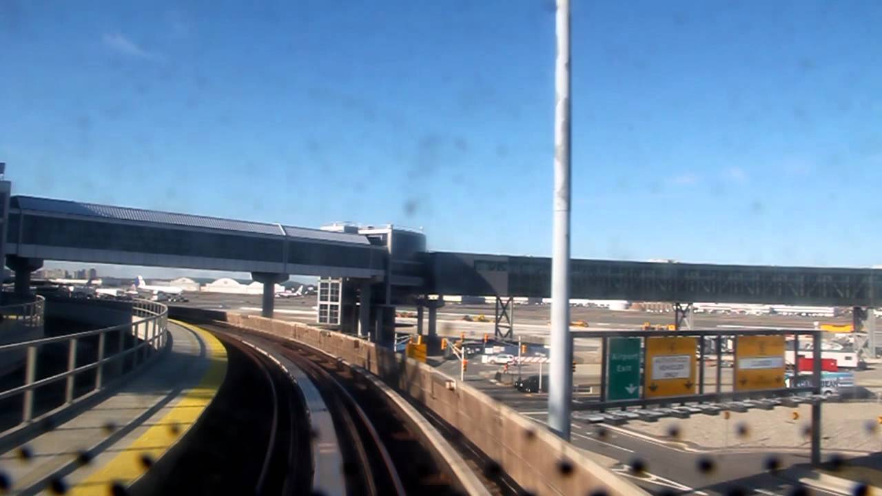 Airtrain JFK New York Cabview entire line (2012)