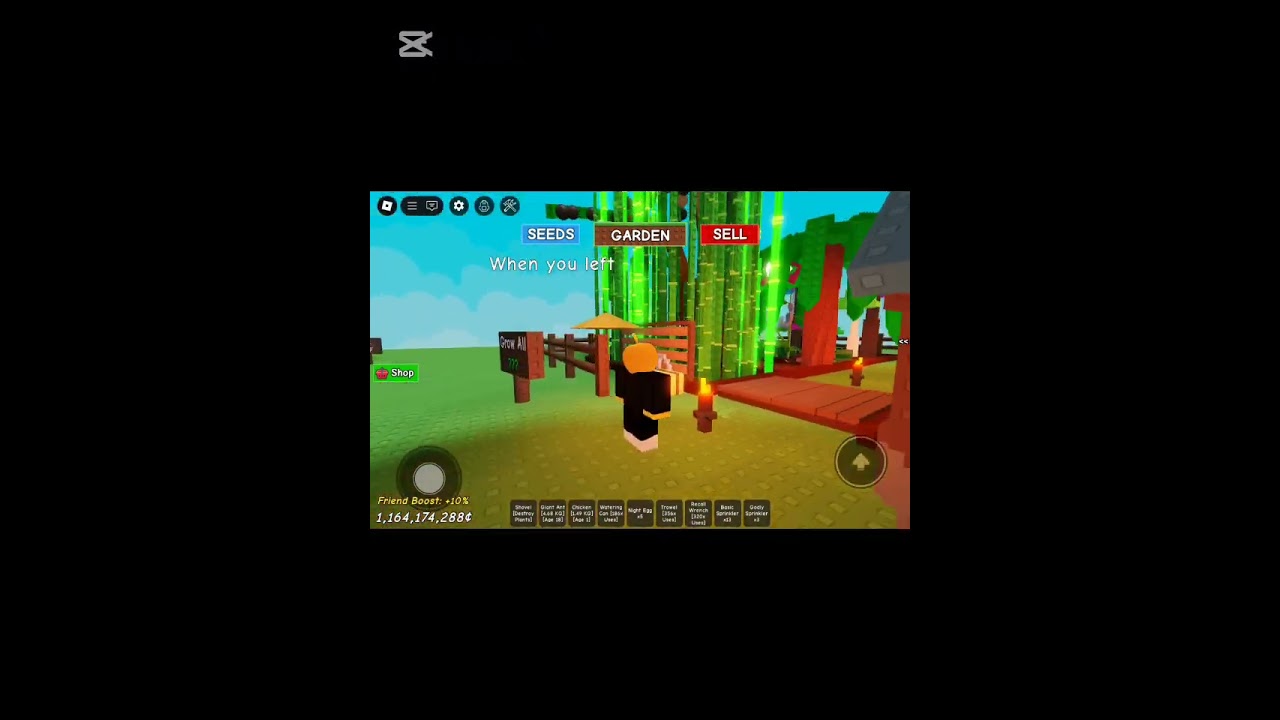 Whaha haaaaaaa #grow a garden#roblox#