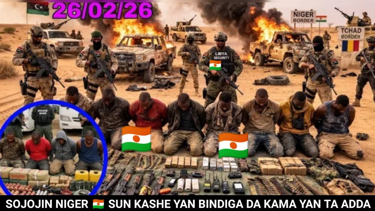 Sojojin Niger 🇳🇪 Sun Kashe Yan Bindiga 17 da Kama Yan Ta adda 33 da Tarwatsa Sansanin su a Sahel