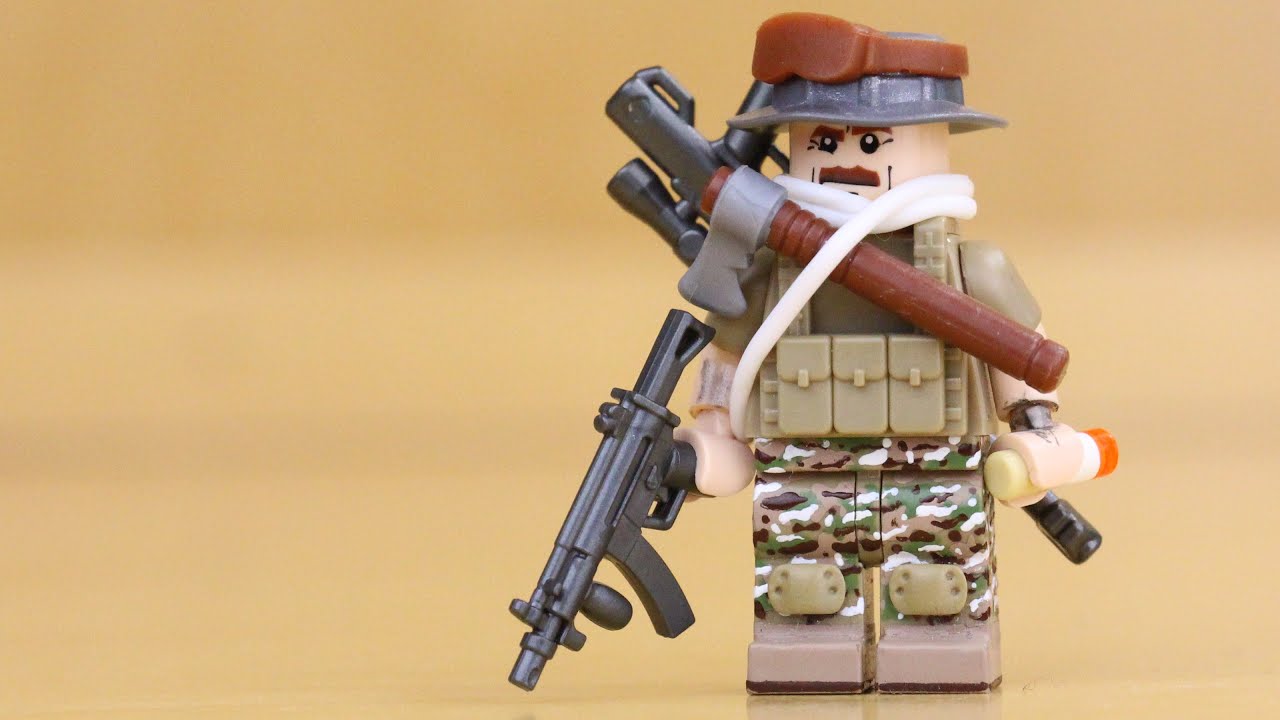 5 Minute Custom LEGO Sniper Minifigure!