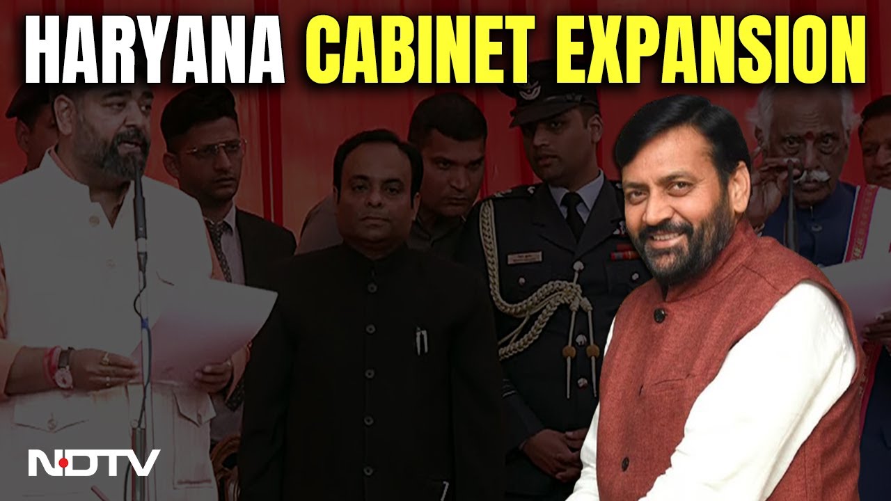 Haryana Cabinet Expansion | New Haryana Chief Minister Nayab Saini Expands Cabinet, Inducts 8 MLAs