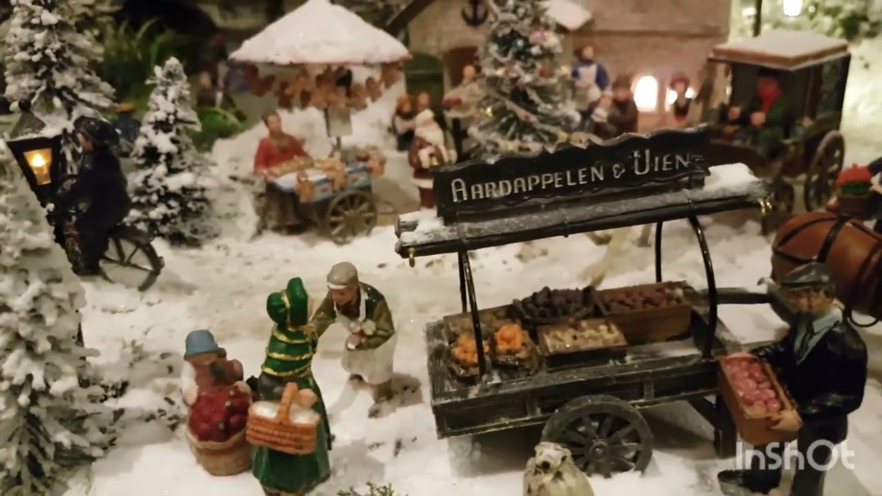 Le petit village de Noël de Véronique 2022