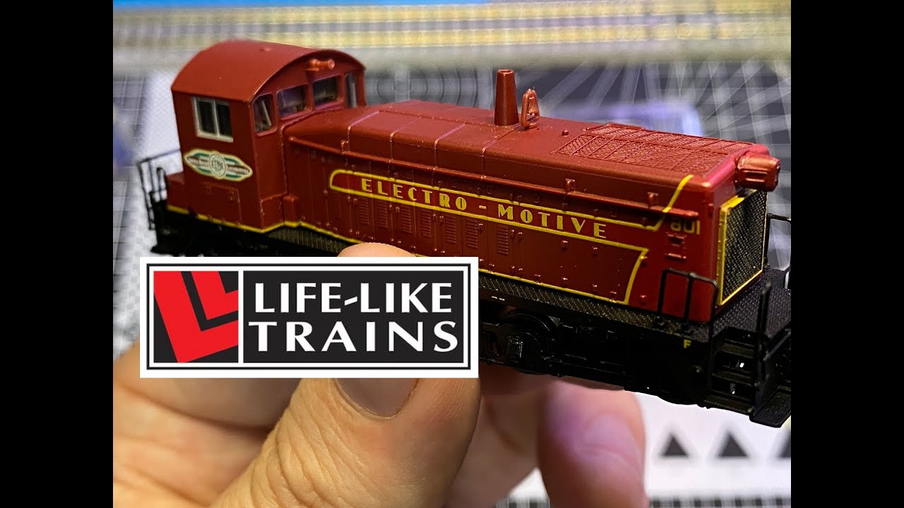 Поедет ли? - Реалистичный демонстратор N Scale EMD SW8 - Поезда с Шейном, эпизод 63