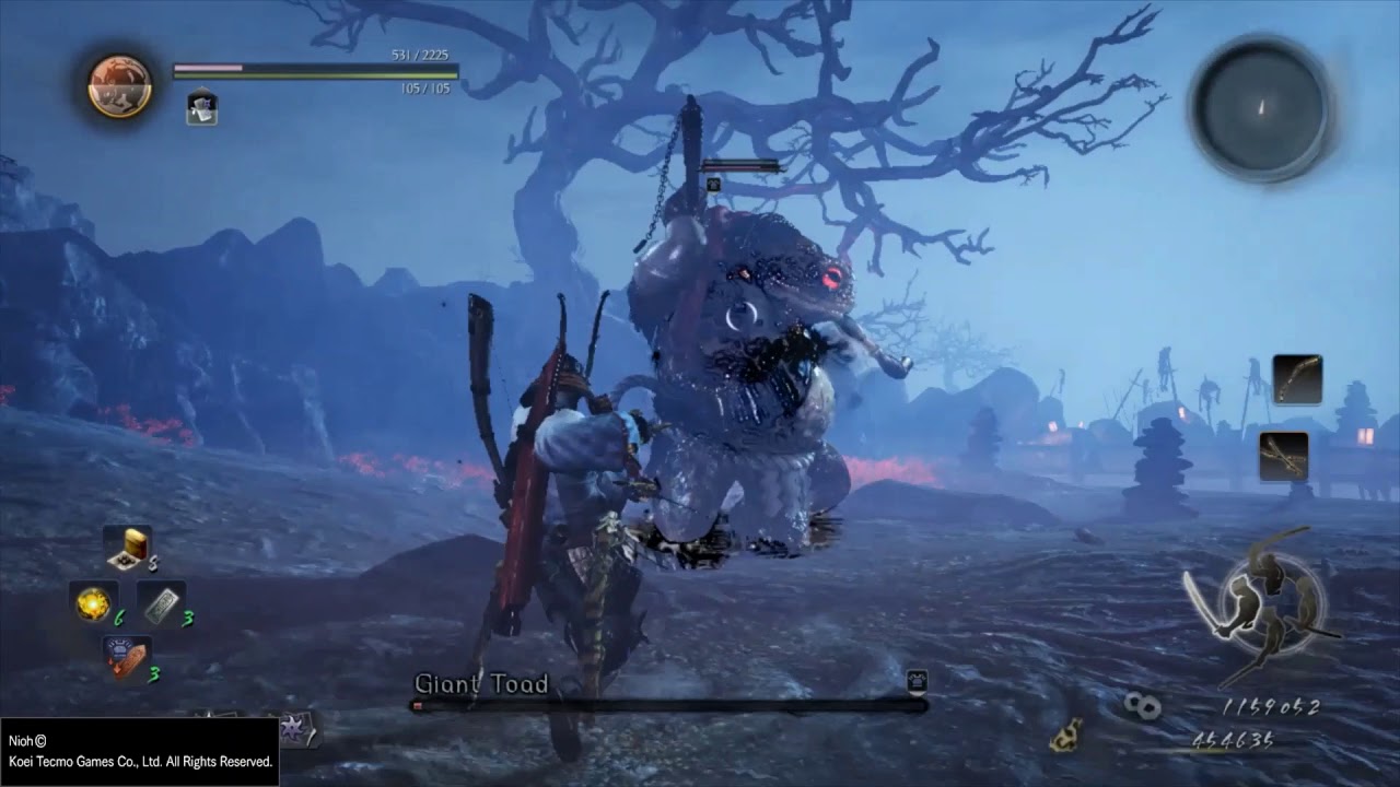 O Dragão do Parry enfrenta o estilo Ninja Iga
