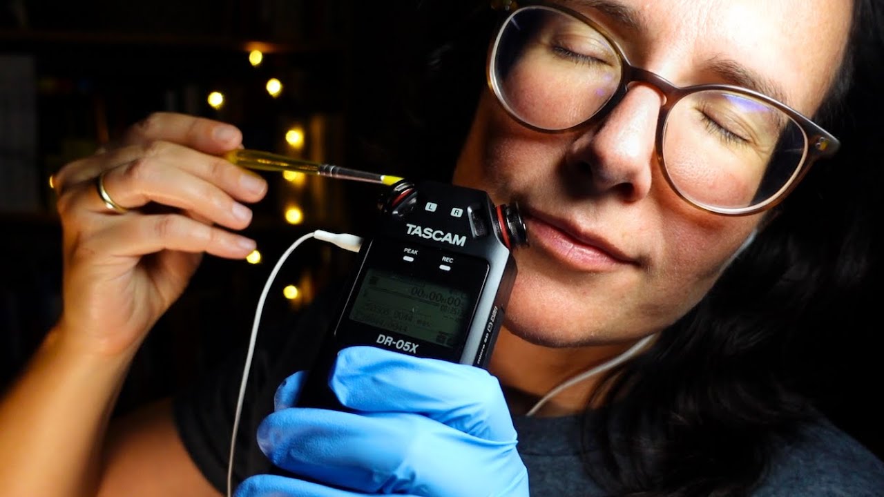 ASMR Slow Tascam Mouth Sounds & Triggers (2 Hours)