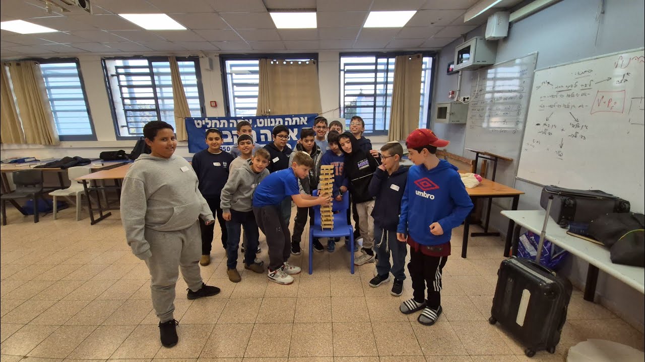 פעילות אתגרית  ODT ל 3 קבוצות בישיבת בנע חשמונאים עם משה כהן חויות חינוכיות ערכיות