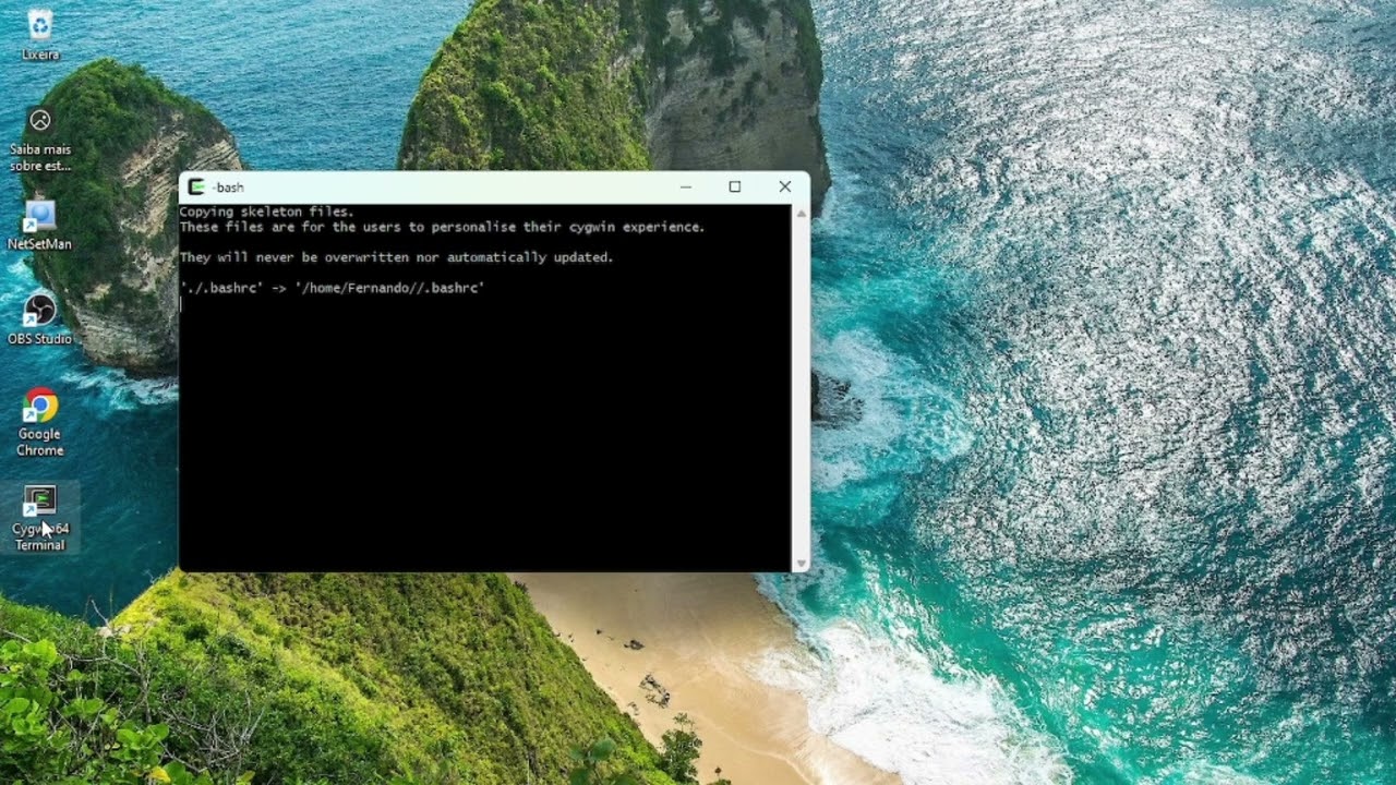Instalação do Moshell 26 com OpenJDK 64bit Portátil (Sem Instalar Java)