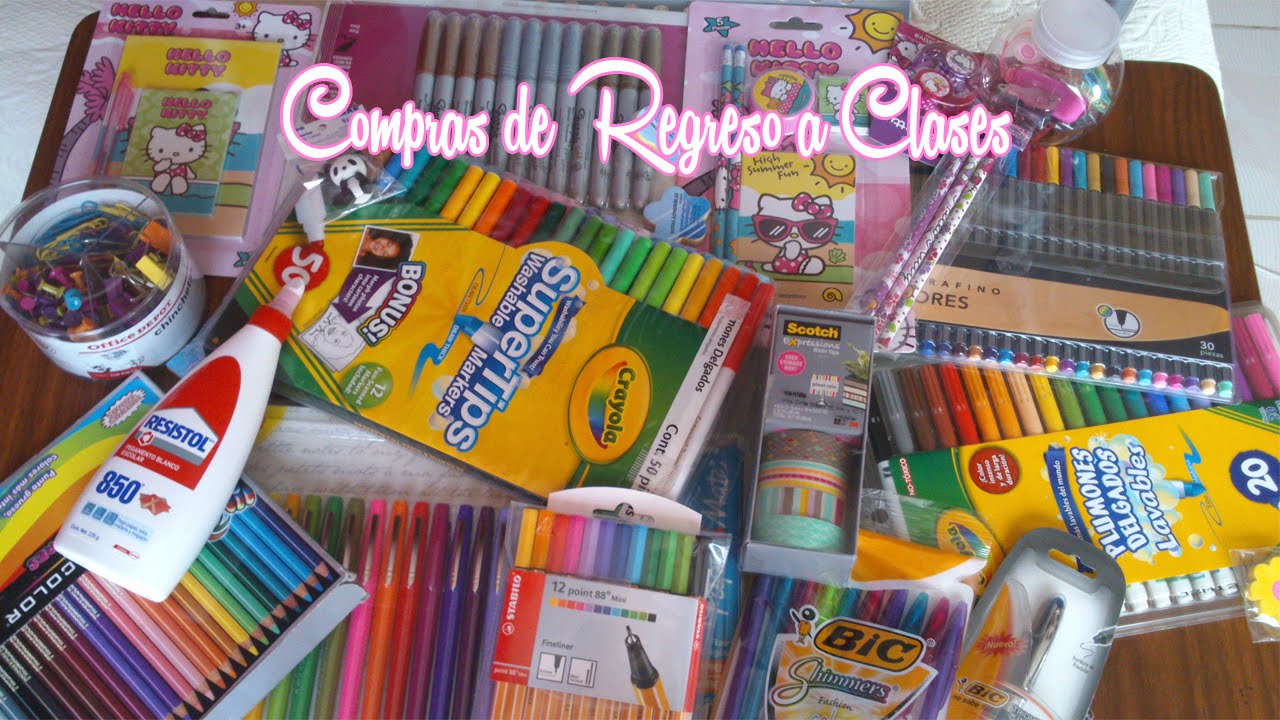 Compras de Regreso a Clases  ♥
