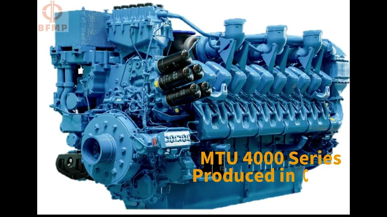 MTU 4000 Series Engines produced in China by YUCHAI in stock for sale
