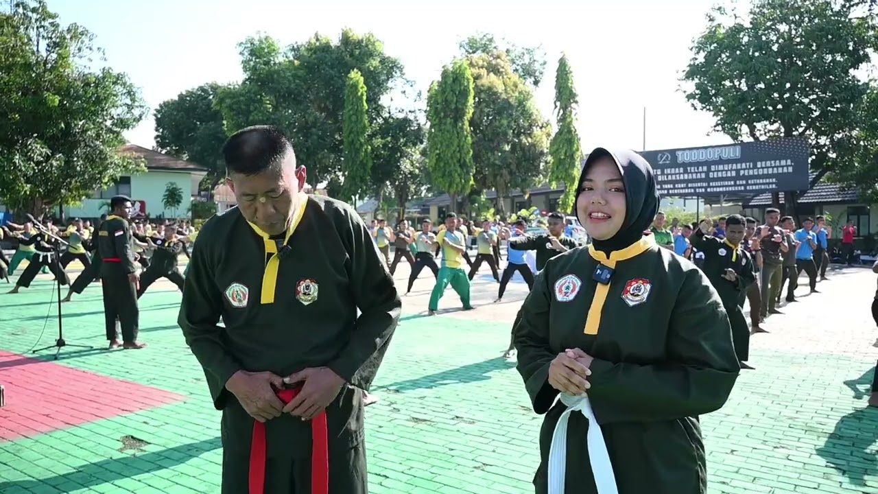 Menempa Jiwa dan Raga: Latihan Pencak Silat Militer Prajurit Korem 141/Toddopuli