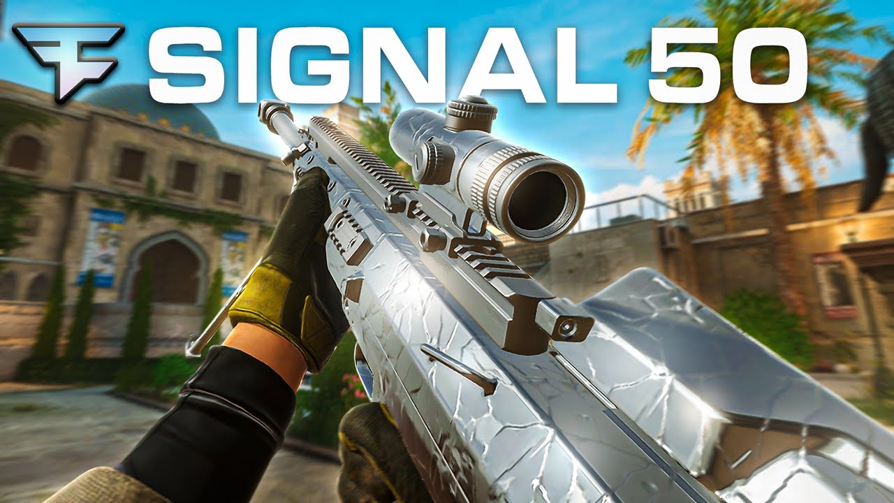 The MAX SPEED SIGNAL 50. CAL SNIPER in Modern Warfare 2.. (BEST Signal 50 Class Setup)
