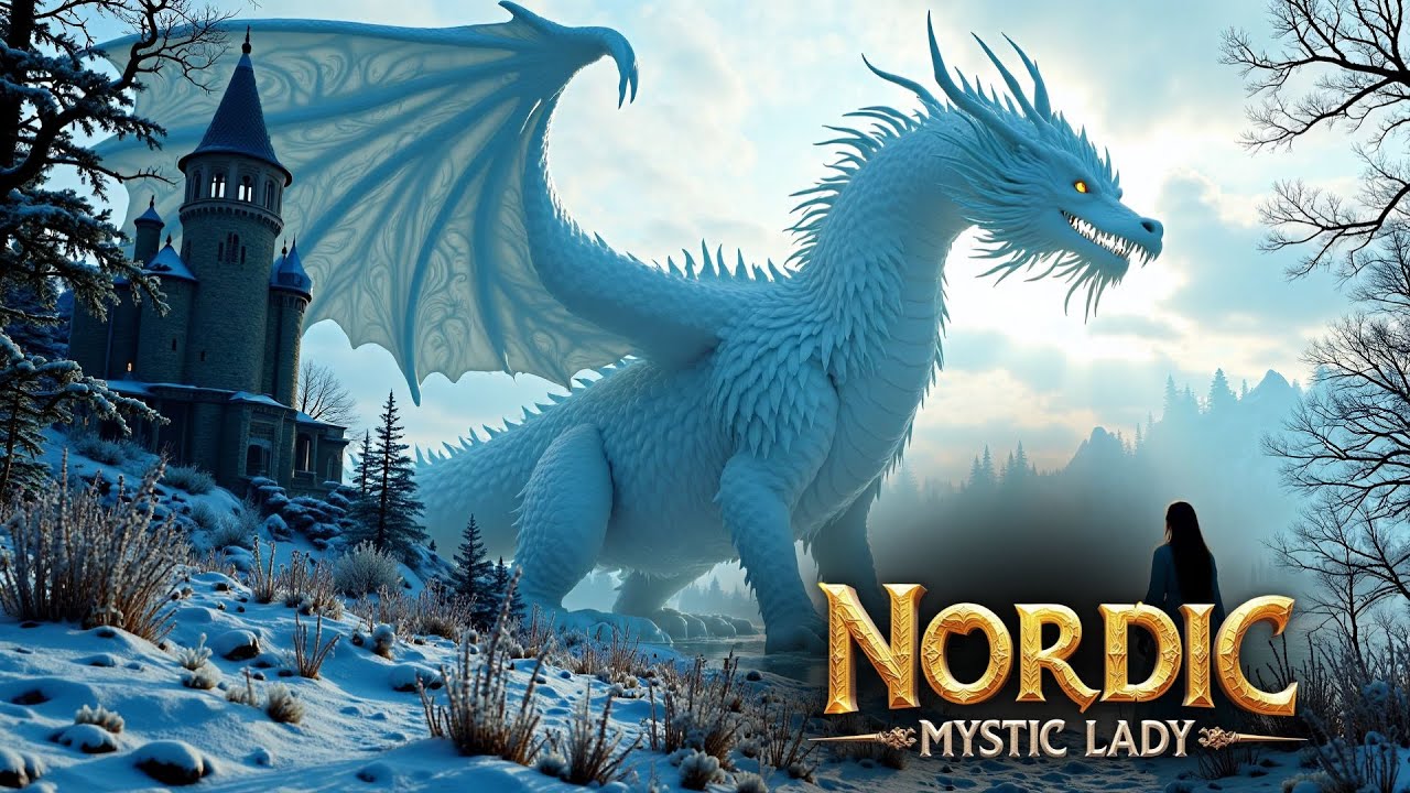 Yulefire Over the Northern Snow | Nordic Pagan Folk Christmas Music • 432Hz Healing