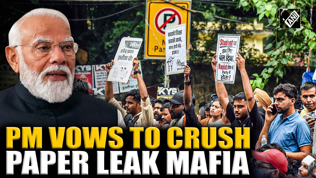 BREAKING: PM Modi&rsquo;s first video-message to students | CJP&rsquo;s NEET paper leak protest | Jantar Mantar