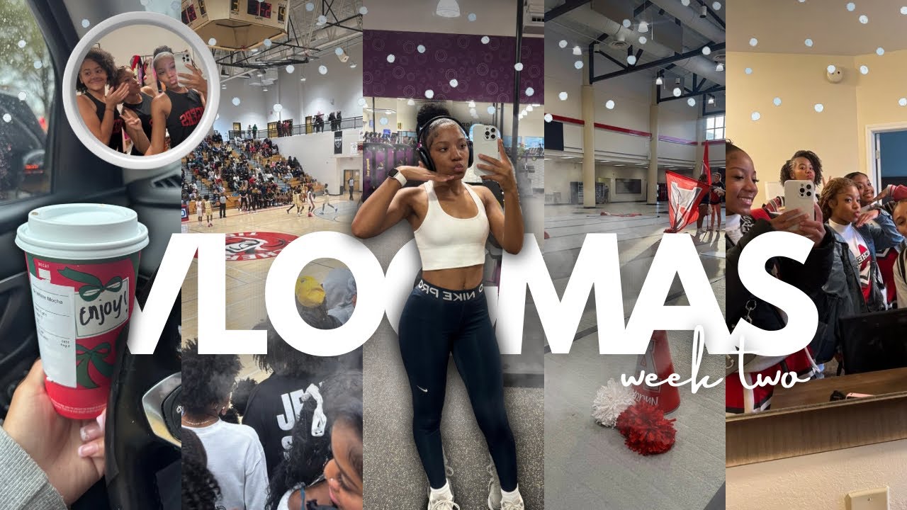 Vlogmas Week 2 ♡| being impulsive.. cosmetology class, cheer comp & more