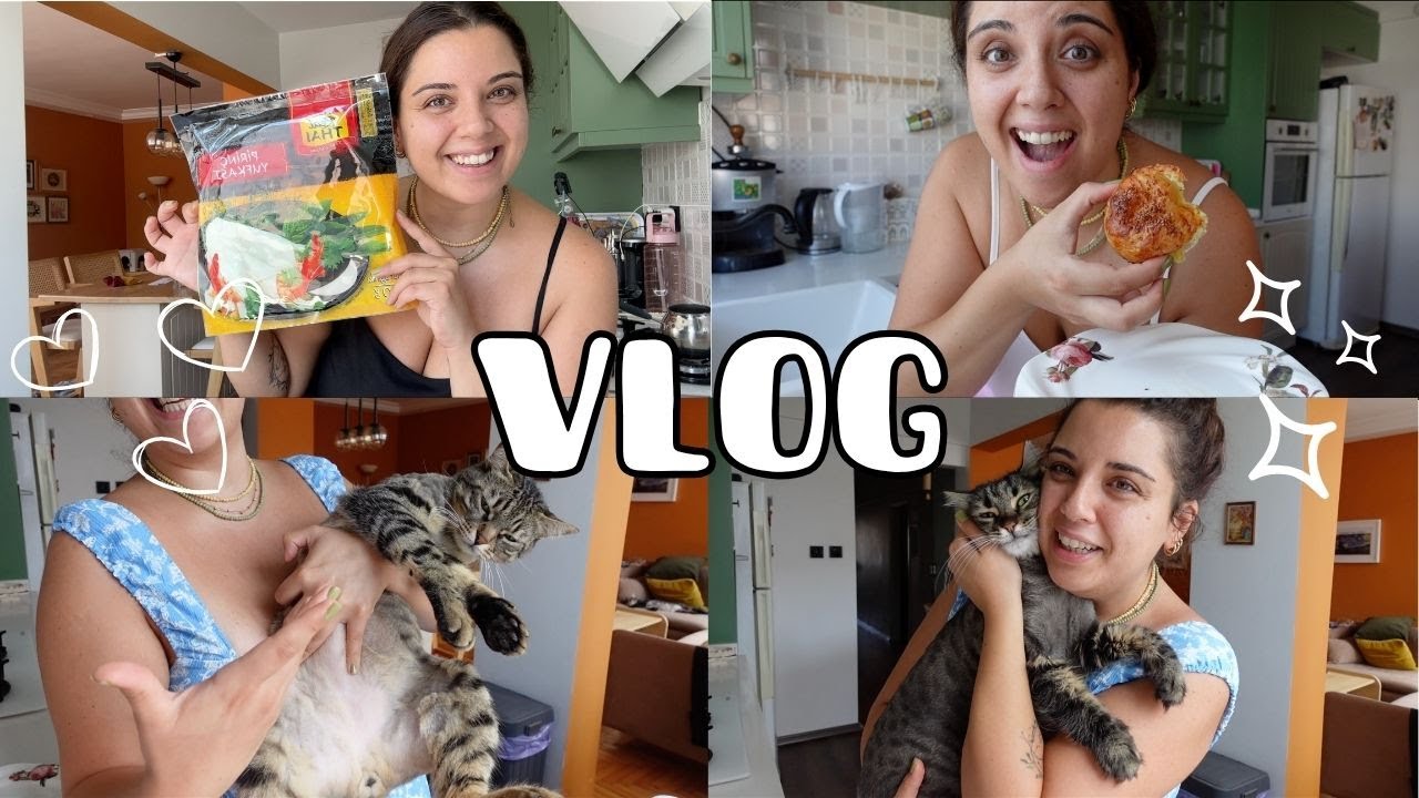 PİRİNÇ YUFKASINDAN GÜL BÖREĞİ YAPMACA, OTOMATİK KEDİ TUVALETİ ALMAYA DEĞER Mİ?#vlog
