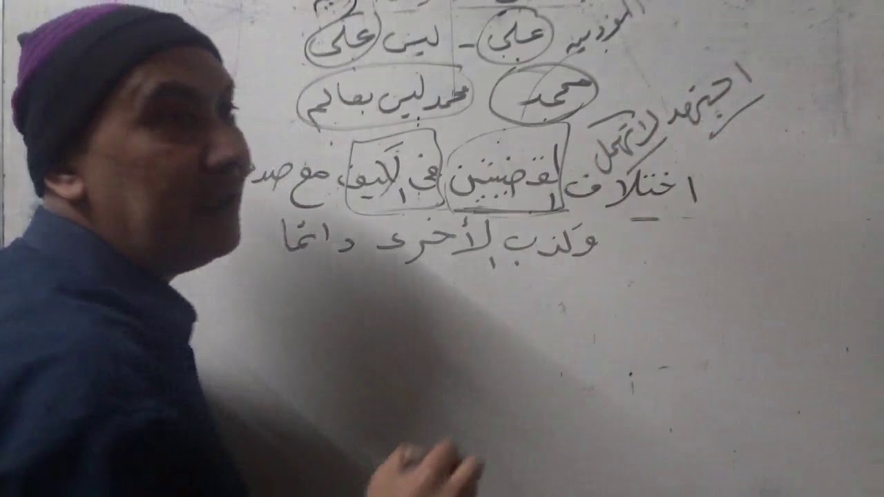 منطق الثاني الثانوي الدرس العاشر