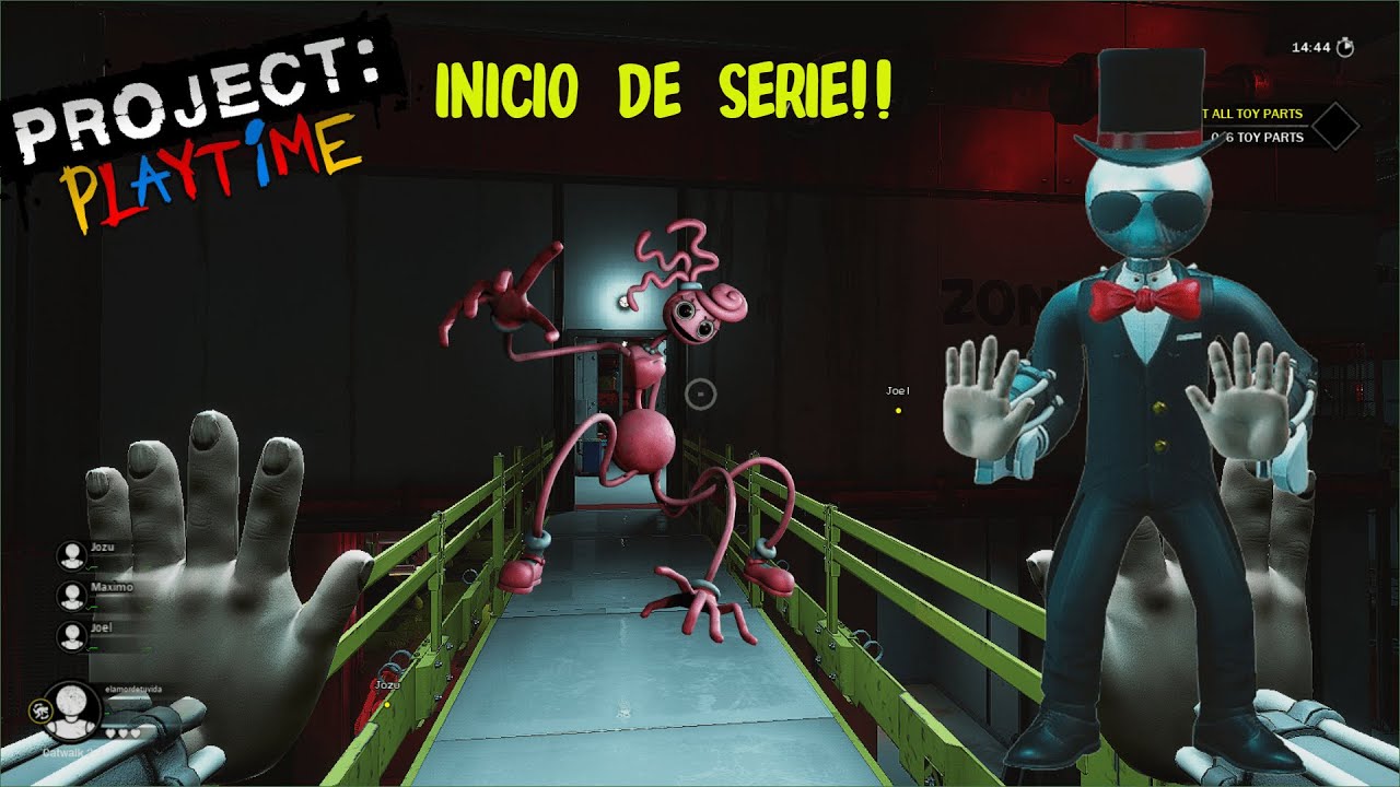 PROJECT PLAYTIME I SERIE EN HONOR A @elterrordepepe JUGANDO CON TODOS LOS COSMETICOS #1
