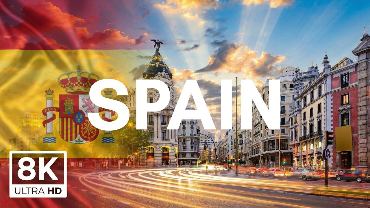SPAIN in 8K HDR | España en 8K Ultra HD | Breathtaking Views