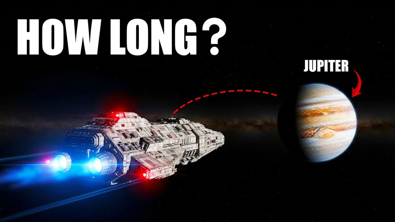 How Long Would It REALLY Take Us To Go To Jupiter?