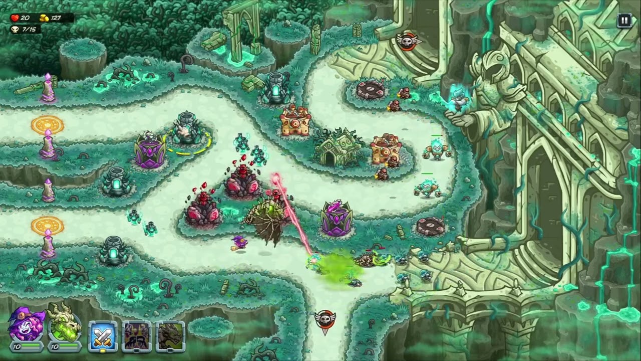 Templo de los caídos (free DLC) | Kingdom rush 5: Alliance | #18