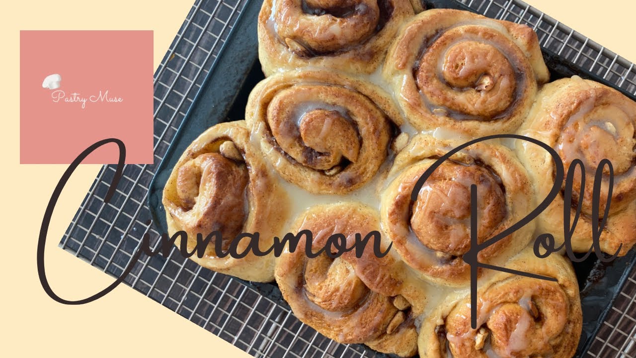 Cinnamon rolls  with vanilla lemon glaze | Pastry Muse