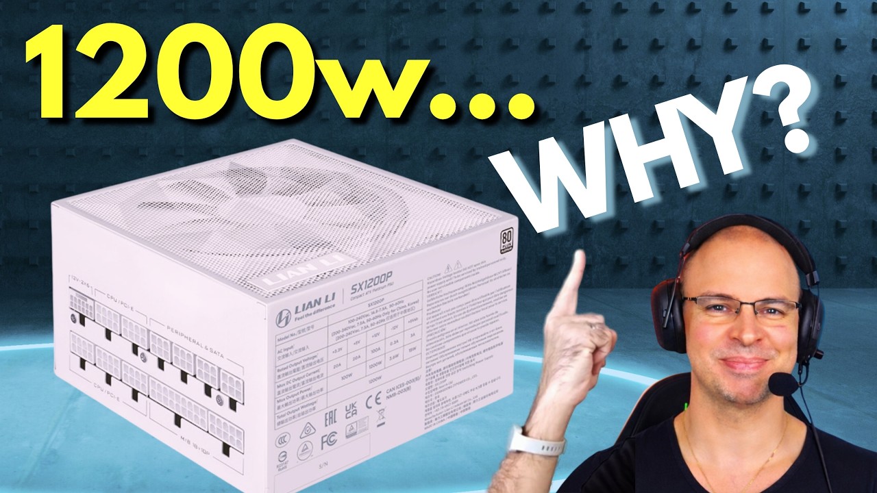 1200W PSU in 2026… Still Overkill?