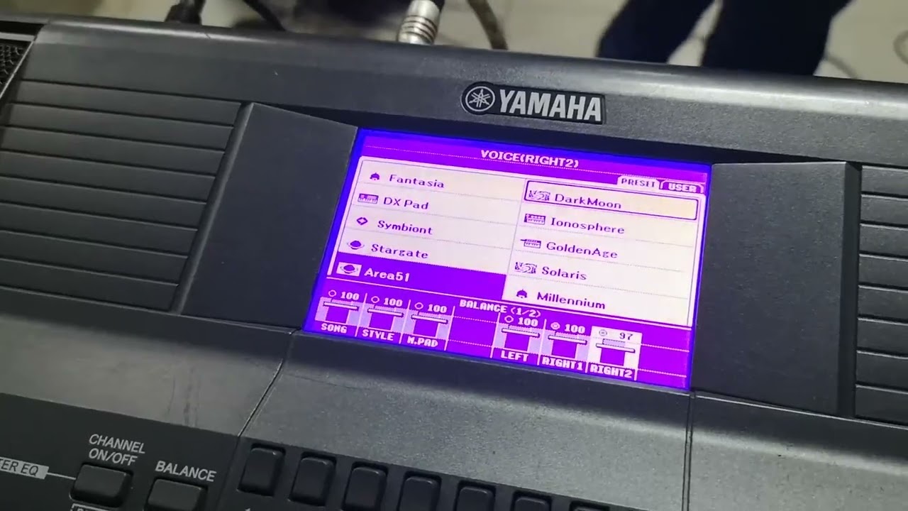 Piano Pads para adoración, Yamaha PSR S670