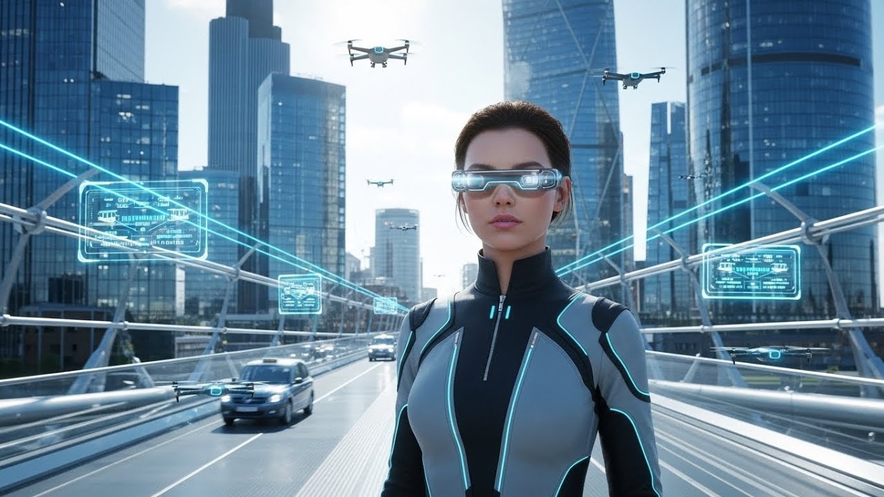 This Is London in 2050 &ndash; AI, Flying Cars & Drones