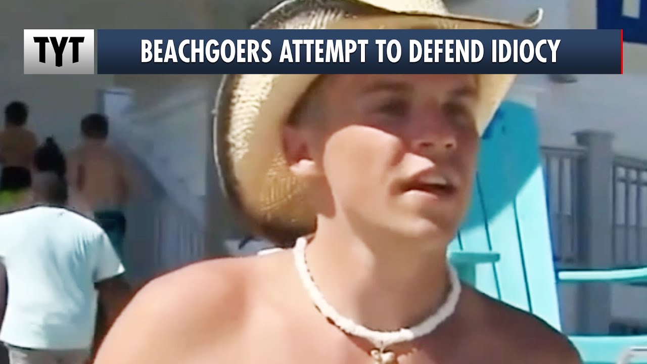 Alabama Beachgoers Defend Idiocy