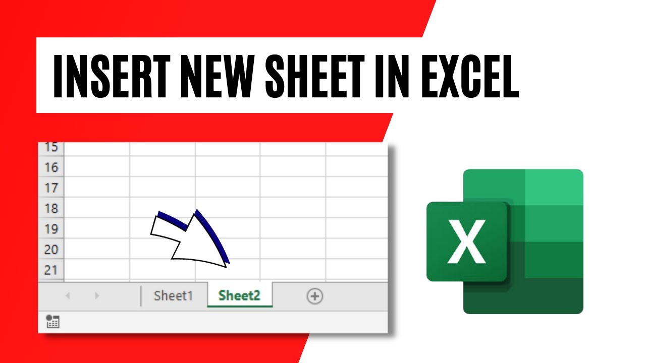 How to Insert a New Sheet in Excel