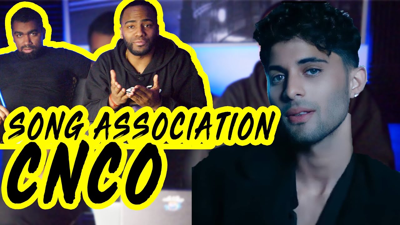 CNCO в игре песенных ассоциаций (реакция) NYC Fumando Hookah