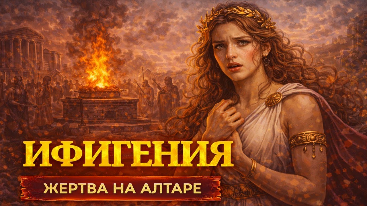 🕯 ИФИГЕНИЯ — жертва, изменившая волю богов | Древнегреческий миф