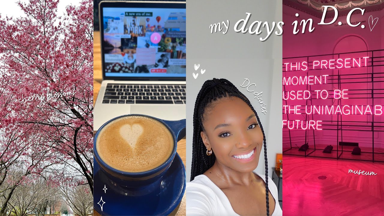 DAYS IN DC: LAW SCHOOL VLOG | PARK AT 14TH, RENWICK GALLERY, NETWORKING EVENT, *BUSY* 9-5 WORK WEEK