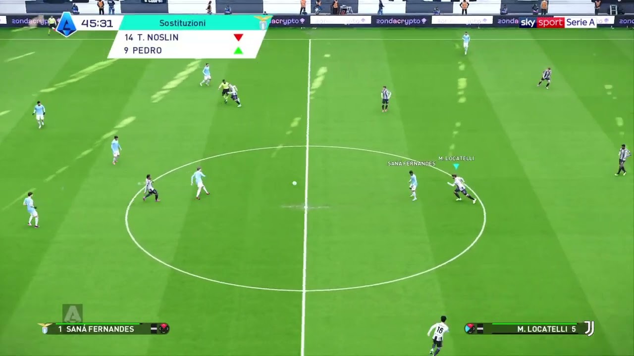 24ª giornata serie A DOMENICA 8/02/2026 PES 2026
