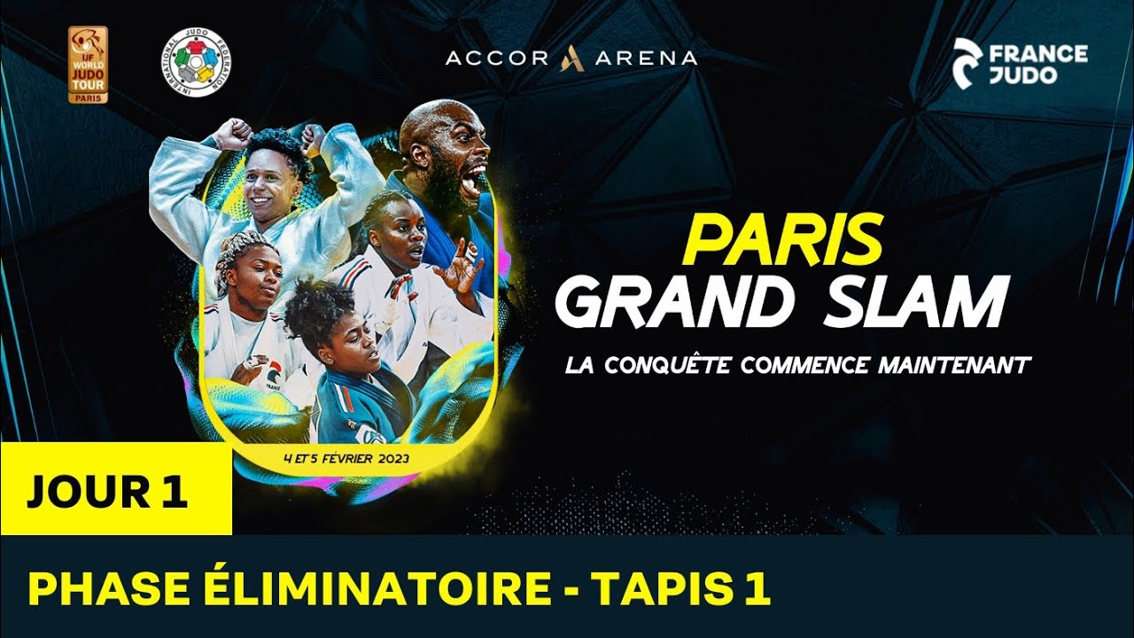 Jour 1 - Tapis 1 Phase &Eacute;liminatoire : Paris Grand Slam 2023