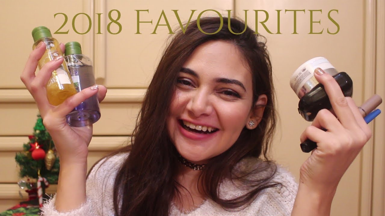 2018 Favourites !! |Mirna's Makeup| Happy new year! مفضلاتي لسنة 2018