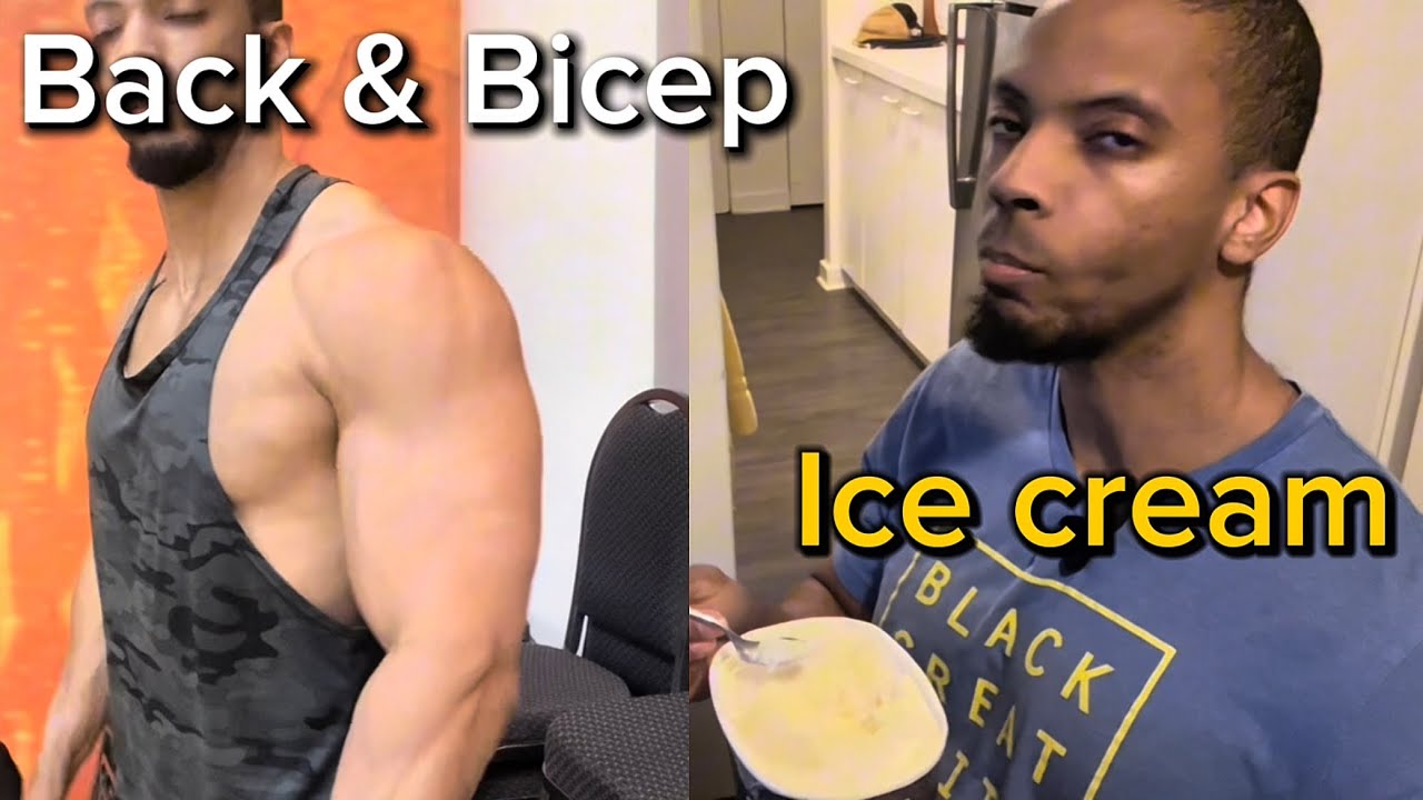 Bulking: Back & Biceps - Ice Cream Post Workout Meal??