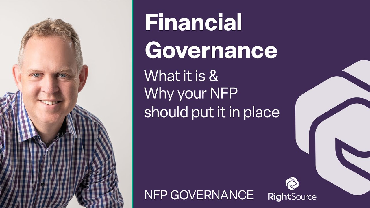 Financial Governance for Not-For-Profits