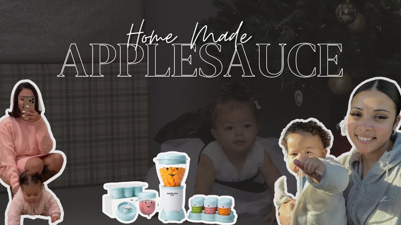 How To | Make Homemade Applesauce [ For my 8 month old ]